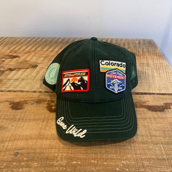 Free People X All American Needle Mountain Made Baseball Hat Shop - Picture 12 of 15